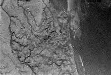 Реки Титана с высоты 16 километров (фото с сайта esa.int).