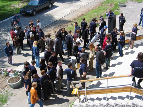 Участники УкрАстроФорума-2004