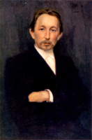 Портрет Аполлинария Михайловича Васнецова. 1897. Портрет Аполлинария Михайловича Васнецова. 1897.