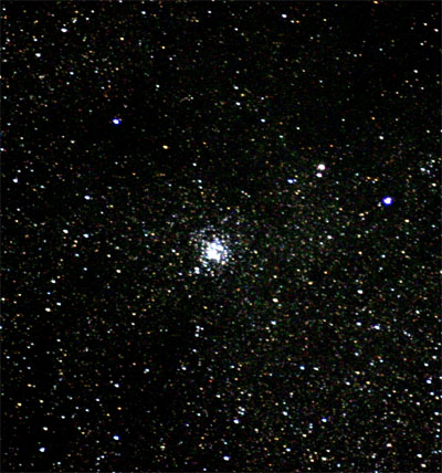 Рассеянное скопление M11 (Щит), выдержка 107 сек. Рассеянное скопление M11 (Щит), выдержка 107 сек.